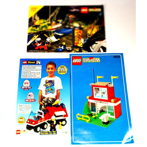 LEGO 6554 Town FIRE BLAZE BRIGADE, Open Box, New, See Pics/Descr. - Picture 16 of 16